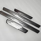 4 Pezzi Battitacco Auto per Kia Sportage 2024 2023 2022 2021-2016, Protezione Portiere Auto in Acciaio Inox Protezione Antigraffio per Pedale Accessori Auto