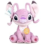 Peluche Angel Stitch Disney Soft Suono 30 cm
