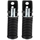 Pedalini Passeggero Universali Beta Racing 50 Rr - Coppia Pedane Passeggero Posteriore Per Moto Pedane Poggiapiede Motocicletta Pedane Poggiapiedi Posteriore Motore Ruota Di Cambio Pedane Per Gn125