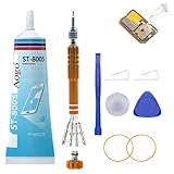 RAXLUPO Colla Schermo Cellulare Colla per Display Smartphone Colla Smartphone per l'Incollaggio di Schermi di Cellulari Tablet Notebook Fotocamere, Trasparente