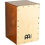 Meinl Percussion Snarecraft Cajon Instrument - Drum Box Compatto con 2 Cordiere - Superficie di Suono Betulla del Baltico (SC80AB-B)