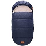 Miracle Baby Sacco Nanna Termico,Sacco Termico Invernale per Passeggino,Sacco a Pelo Per Bambini,Sacchi Nanna per Bambino,Caldo Sacco Nanna