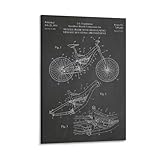 XYSWDD Specialized Mountain Bike Stampa artistica 2011 su tela, poster per camera da letto, sport, ufficio, camera da letto, regalo, 20 x 30 cm