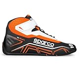 Sparco Scarpe K-Run Taglia 45 Nero / Fluo Or