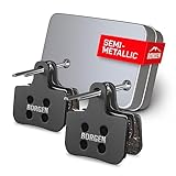 Borgen 2 paia di pastiglie freni mtb - Adatte per Elixir, XX, DB, Level T, TL, TLM, Ultimate - Semi metallic compatibili con pastiglie freno SRAM