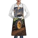 KLLTYHMU Pezzi di ricambio per macchine agricole grembiule, grembiule da cucina con grandi tasche, impermeabile isolamento termico grembiuli da cucina per chef, barbecue, cottura, giardinaggio, salone