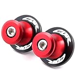 ZESIDIMO 8mm Nottolini Per CBR600RR CBR1000RR CBR 600 900 1000 RR CBR 900 RR 954 RR 250R Accessori Moto Vite per Cavalletto M8 Bobine Forcellone Oscillante (Rosso)