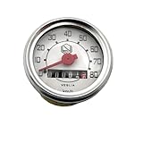 Contachilometri LVDUE esagono scala 80 km/h VESPA N L R 50 90 CIAO SI BRAVO BOXE