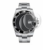 brotect Pellicola Copertura Completa per Rolex Submariner (Date) (2 Pezzi) Full-Cover 3D Curvo