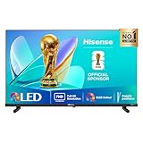 Hisense TV 32" QLED Full HD 2025 32E53QT, Smart TV VIDAA U8, HDR10, Airplay2, Game Mode, Dolby Atmos, Works with Alexa, Tuner DVB-T2/S2 HEVC 10, lativù, 32'', 2025 QLED