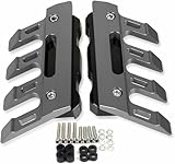 DSYSRX Protezione Laterale per parafango Anteriore, Slider parafango, Blocco di Protezione Forcella Anteriore per Yamaha X-Max 300 XMAX300 Xmax 300 250