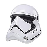 Star Wars The Black Series First Order Stormtrooper Premium Electronic Helmet, The Last Jedi Roleplay Collectible (Amazon Exclusive)