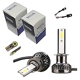 VEGA 2 lampadine Full LED COB 360 H1 12V 24V