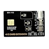 Aboiled Scheda SIM 4 in 1, adattatore per carte di prova, telefono cellulare, Smart Card di apertura, supporto Mini Micro Nano ESIM