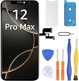 LL TRADER Display per iPhone 12 Pro Max LCD 6.7" di Ricambio FHD Touch Screen 3D Touch Digitizer Telaio Montaggio e Riparazione Kit 20253