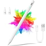 Penna per Tablet,Stylus Pen Tablet Android,Compatibile Samsung/Vivo/Xiaomi/Huawei/Smartphone/Android/iOS, Penna Touch Tablette ad Alta Sensibilità e Precisione con 2 Punta Sostituibile
