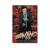 RISUANHENM Quentin Tarantino, poster artistico decorativo per stanza, decorazione artistica da parete per camera da letto, 30 x 45 cm, senza cornice