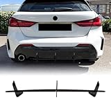 Kit diffusore paraurti posteriore per BMW Serie 1 F40 M Sport 2019-2024 2023 nero