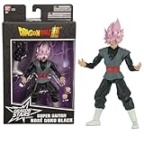 Dragon Ball Super Bandai Action Figure Dragon Stars Super Saiyan Rosé Goku Black 17 cm - Personaggio articolato con accessori - Licenza ufficiale Dragon Ball - Giocattolo dai 4 anni in su - 35866