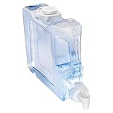 Tanica Per Acqua Con Con Rubinetto, 3L Contenitore Per Acqua Potabile, Tanica Per Acqua Da Campeggio, Serbatoio della'acqua Da Campeggio Con Manici, Taniche Per Acqua Con Manico Per Viaggi Campeggio