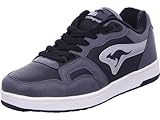 KangaROOS K-Slam Point, Scarpe da Ginnastica Unisex-Adulto, Steel Grey Jet Black, 43 EU