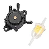 Kit Pompa Carburante con Filtro, Pompa Carburante per Kohler 17 HP-25 HP Briggs e Stratton John Deere Honda Yamaha Trattore Tagliaerba Piccolo Motore