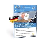 Carta Sublimatica di alta qualità, 125 g/m², 100 fogli A3, ad asciugatura rapida e resistente alle sbavature