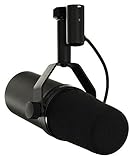 Shure SM7B microfono dinamico professionale da studio broadcast ottimizzato per parlato e canto