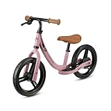 Kinderkraft SPACE2 Bicicletta bambini 3-5 anni, Bici senza pedali, 12 polici ruote, Design sportivo, Regolazione della sella, Montaggio facile, Struttura leggera