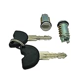 One by camamoto Kit Serrature Completo Blocchetto Chiavi avviamento (cod 77208238 Compatibile con Piaggio Liberty 2t / 4t / Vespa et2-et4 / Beverly 250 / Zip 50cc / Beverly 500 |)