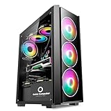 PC Gaming Computer Fisso Desktop Compatibile Con Intel i5 - GeForce 4 GB GDDR5 - Windows 11 PRO - WiFi USB - HDMI e VGA - Wireless - Ufficio Internet Scuola (RAM 32 GB - SSD 1 TB)