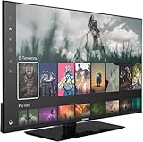 TELEFUNKEN TE40750B45I2KT - Smart TV da 40 Pollici (102 cm) DVB-T2 HEVC, LED, colore Nero