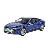 Adatto Per Audi RS E-Tron GT Coupe 1:32 Modello Di Auto Sportiva In Metallo Pressofuso Con Suono E Luce Simulazione Regalo Da Collezione(Blue)