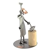 Steelman24 I Omini di Viti Fabbro I Idee Regalo Originale I Soprammobili in Metallo I Modellino