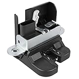 Godimg Serratura Portellone Posteriore,Per VW Golf 5 Golf 6 Touran SEAT Leon Altea Passat B6 B7,Serratura Porta Bagagliaio A 4 Poli, 5K0827505A 1T0827505H 1K6827505E