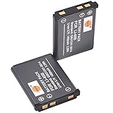 DSTE 2pcs LI-40B LI-42B Batteria compatibile con Olympus FE-230 FE-240 FE-250 FE-280 FE-290 FE-300 FE-320 FE-330 FE-340 FE-350 FE-360 FE-3000