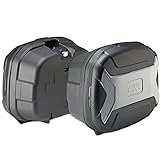 Generico COPPIA VALIGIE LATERALI MOTO TRK35BN TREKKER LITE 35 LT. COMPATIBILI CON GIVI MONOKEY SUPPORTI E PIASTRE TRK35BNPACK2 side cases