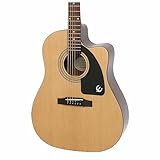 Epiphone EE1CNACH1 AJ-100CE Advanced Jumbo Chitarra Acustica, Naturale