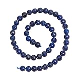 NBEADS 5 Ciocche Circa 220 Pz Perline di Lapislazzuli Naturali, 4 mm Perline di Pietre Preziose Sciolte, Perline Distanziatrici per La Creazione di Gioielli, Bracciali, Artigianato Fai-da-Te