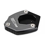 Moto Cavalletto Laterale Pad Piastra Cavalletto Ingranditore Suppor Estensione Per Kaw&asaki KLX250 KLX 250 Klx250 2009-2016 2015 2014 2013 Estensione cavalletto laterale