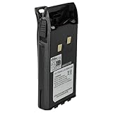 vhbw 1x batteria compatibile con Wouxun KG-UVD1P, KG-UV6D, KG-UVD1 radio (1700mAh, 7,4V, Li-Ion) + clip
