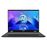 MSI Prestige 16 AI Studio B1VEG-238IT, Notebook 16" QHD+ 60Hz, Intel Core Ultra 7 155H, Nvidia RTX 4050, 6GB GDDR6, 1TB SSD PCIe4, 16GB RAM 6400MHz, WiFi 7, Win 11 Home Layout ITA Grigio