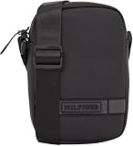 Tommy Hilfiger Uomo Borsa a Spalla Mini Reporter Piccola, Nero (Black), Taglia Unica