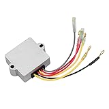 FONGKNOX Regolatore di tensione per raddrizzatore auto 6 fili compatibile con motore fuoribordo Mercury Mariner 6 fili 815279-3 883072T 8830720571 regolatore di tensione auto raddrizzatore ricambi