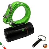MultiSound TeleBeeper-11 Collare Beeper manuale per Cane da Caccia. Totalmente Impermeabile e Udibile da Grandi Distanze. (Verde Manuale)