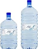 Blu Boccione d'Acqua Naturale, in Pet con Attaco Standard per Dispenser Capacità 18 Litri