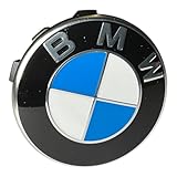BMW - Coprimozzo originale con bordo cromato