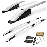 CHROMEMASTER | Barre da Tetto, Rail Tetto Compatibile con Fiat Doblo L1 SWB CORTO 2010-2022; Sono Utilizzate per il Montaggio di Portapacchi, Box da Tetto o Portabiciclette | Costruzione in Alluminio