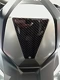 labelbike - Adesivo in Resina 3D Decorazione e Protezione di ZONA ACCENSIONE Moto Scooter compatibile con HONDA X-ADV 750 2017-2020 - Colore Simil Carbonio