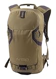 Nitro Rover 14 Snowboardrucksack Tourenrucksack Bikerucksack, Zaino Unisex-Adulto, Foglia, 14L